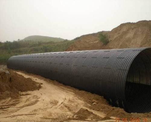 波纹管涵根底挖设方法