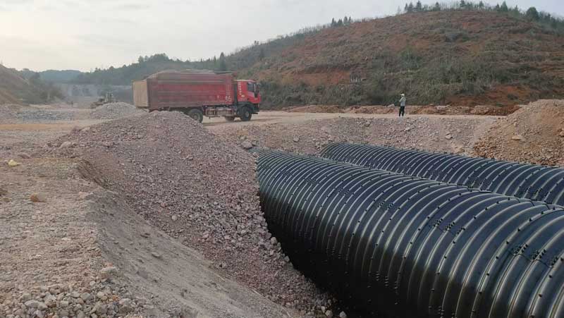 乡村道路建设:钢波纹管涵的适用性分析